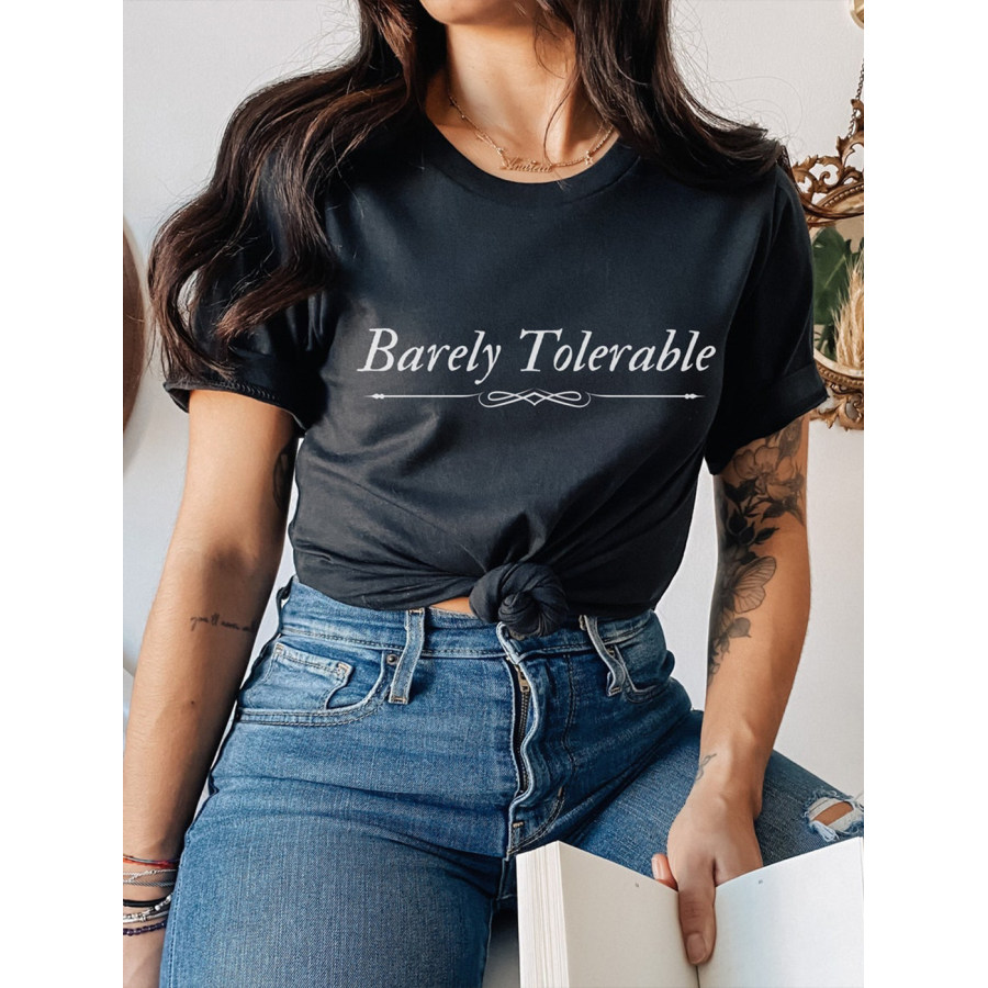 

Pride And Prejudice Shirt Barely Tolerable Jane Austen Gifts