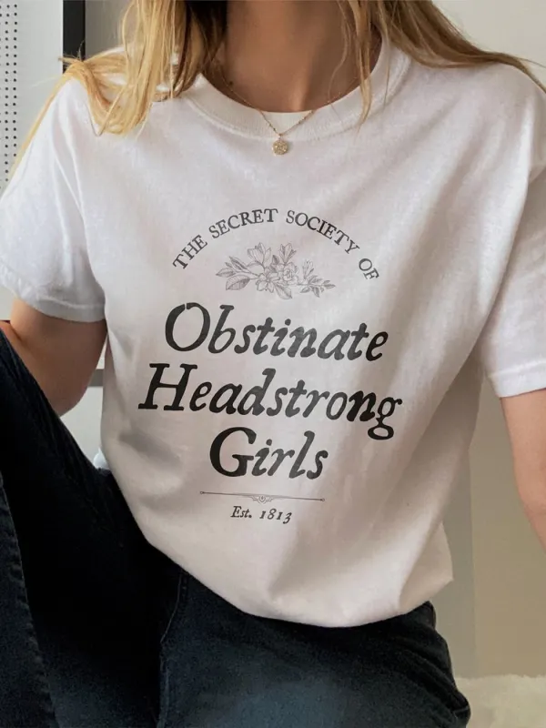 Obstinate And Headstrong Pride And Prejudice Shirt - Realyiyi.com 