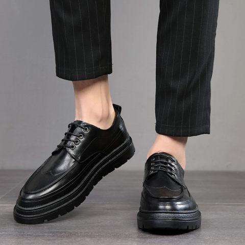 Mens British Comfortable Leather Shoes