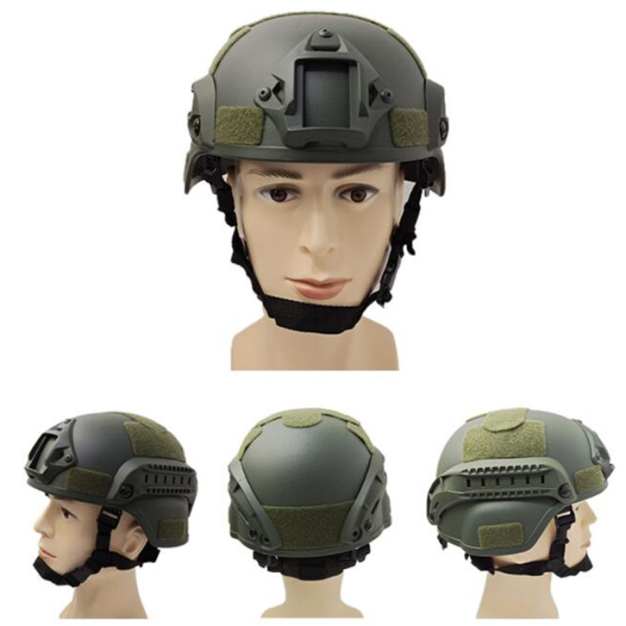 

Men's Tactical Helmet with Velcro