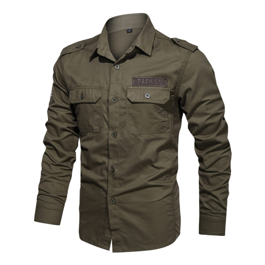 

Men's Workwear Long Sleeve Shirt