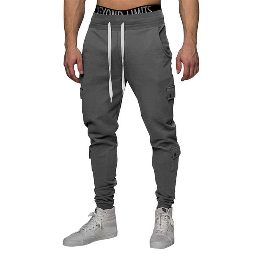 

Multi-Pocket MenS Casual Trousers