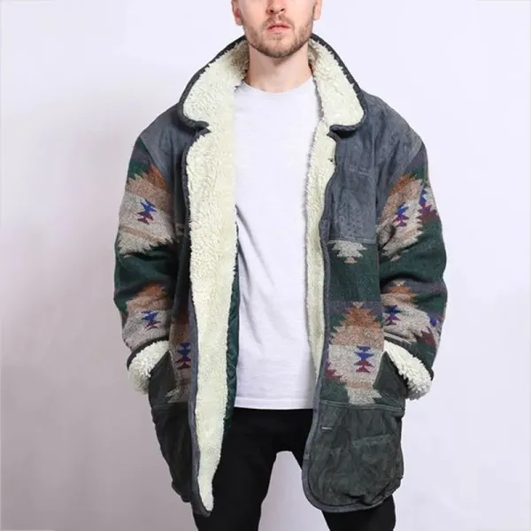 Vintage Striper Men's Cotton Jacket - Leanarea.chimpone.com 