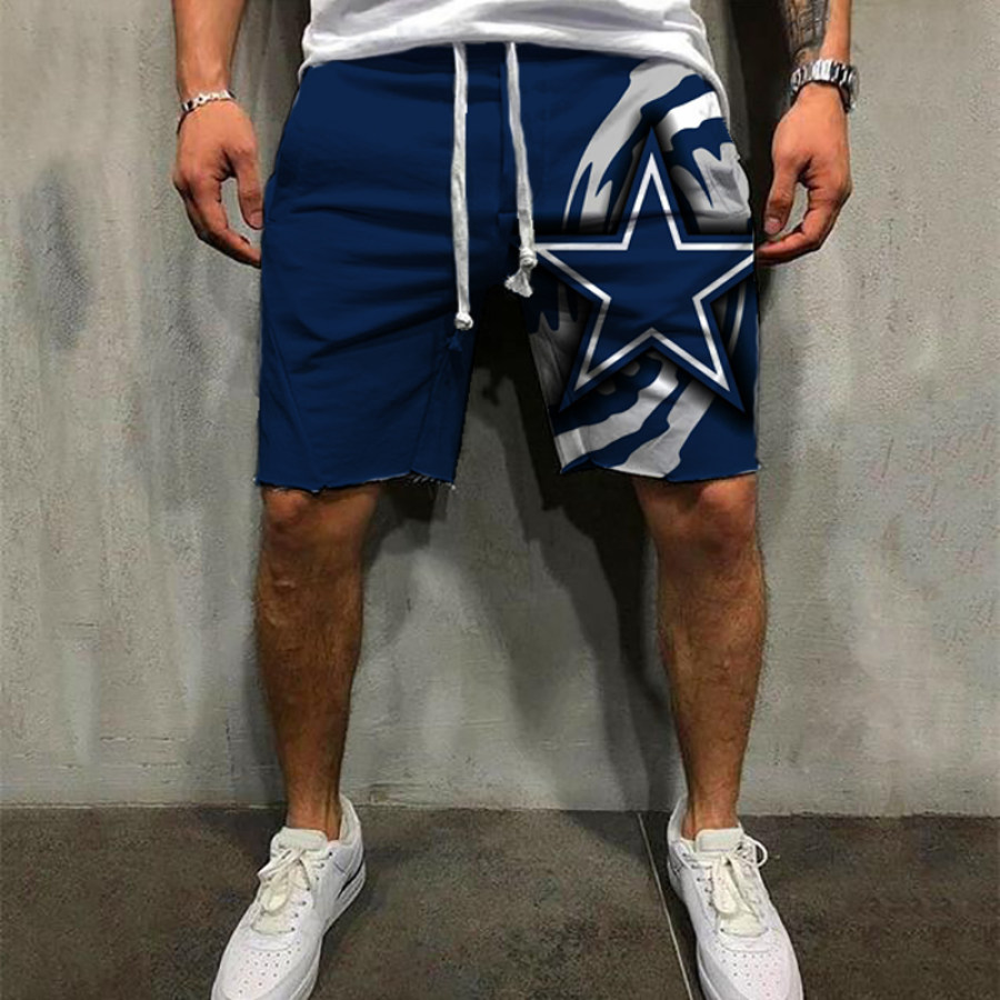 

Men's Summer Printed Cotton Shorts