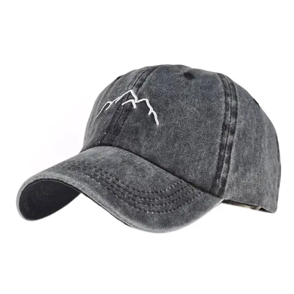 Mountain Embroidery Men's And Women's Baseball Cap Caps - Honeylop.chimpone.com 