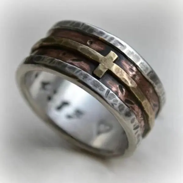 Cross Vintage Ring - Mobivivi.com 