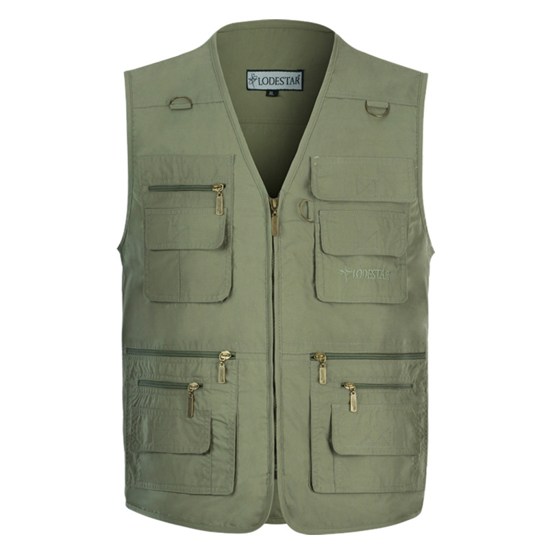 lightweight safari vest