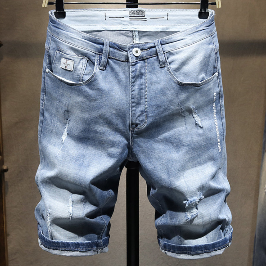

Casual fashion ripped jeans