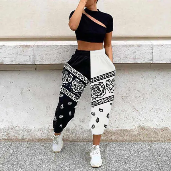 Loose fitness track pants - Leanarea.chimpone.com 