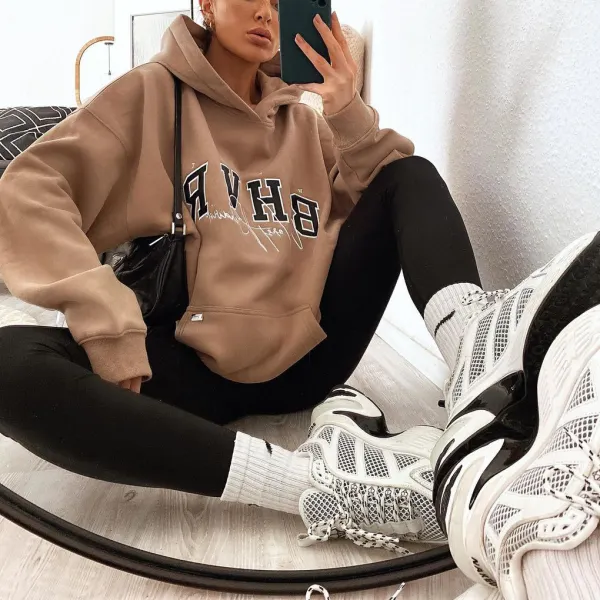 Vintage BHVR Printed Loose Long Sleeve Sweatshirt(🚚Shipping Within 24 Hours) Only Mex$282.95 - Relieffe.com 