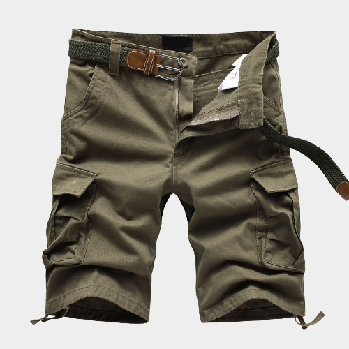 Men's Casual Zip Pocket Shorts