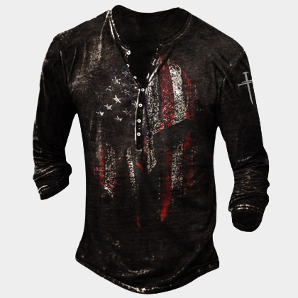 Mask Printed Designer Long sleeve top
