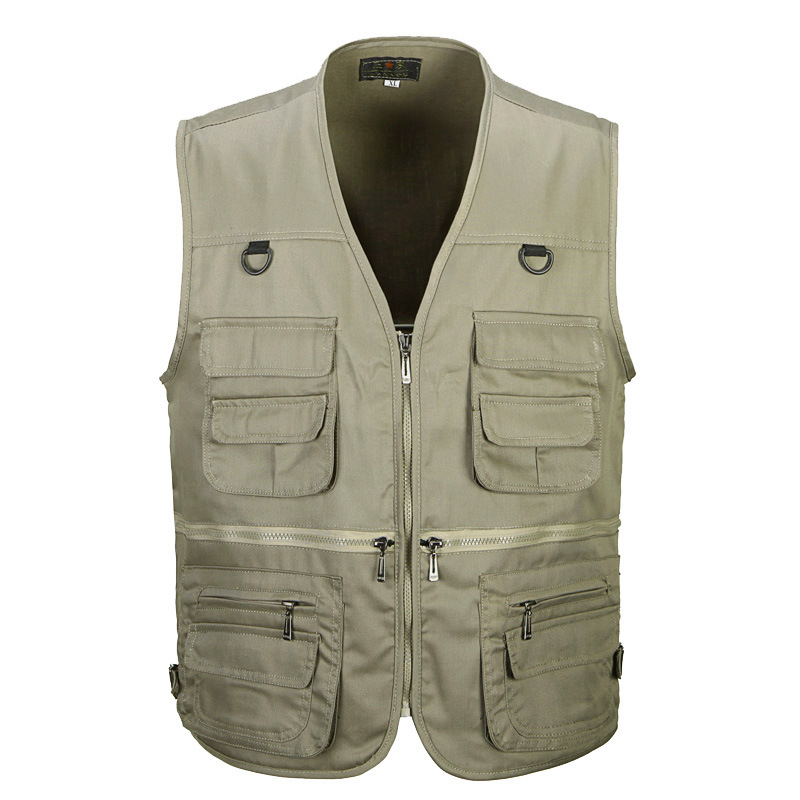Outdoor Multi-pocket Tooling Chic Vest
