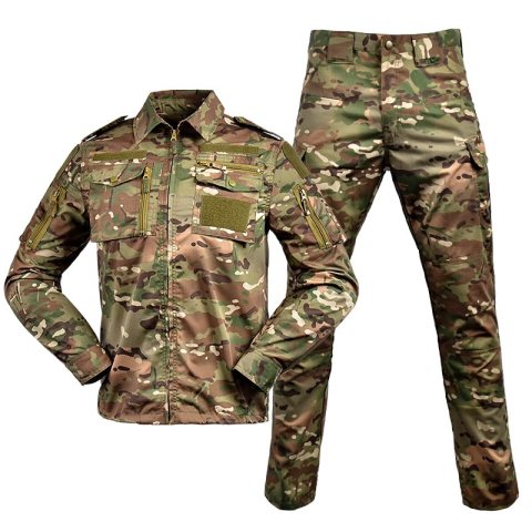 Outdoor Tactical Suits Field Camou Flage Long-Sleeved Suit