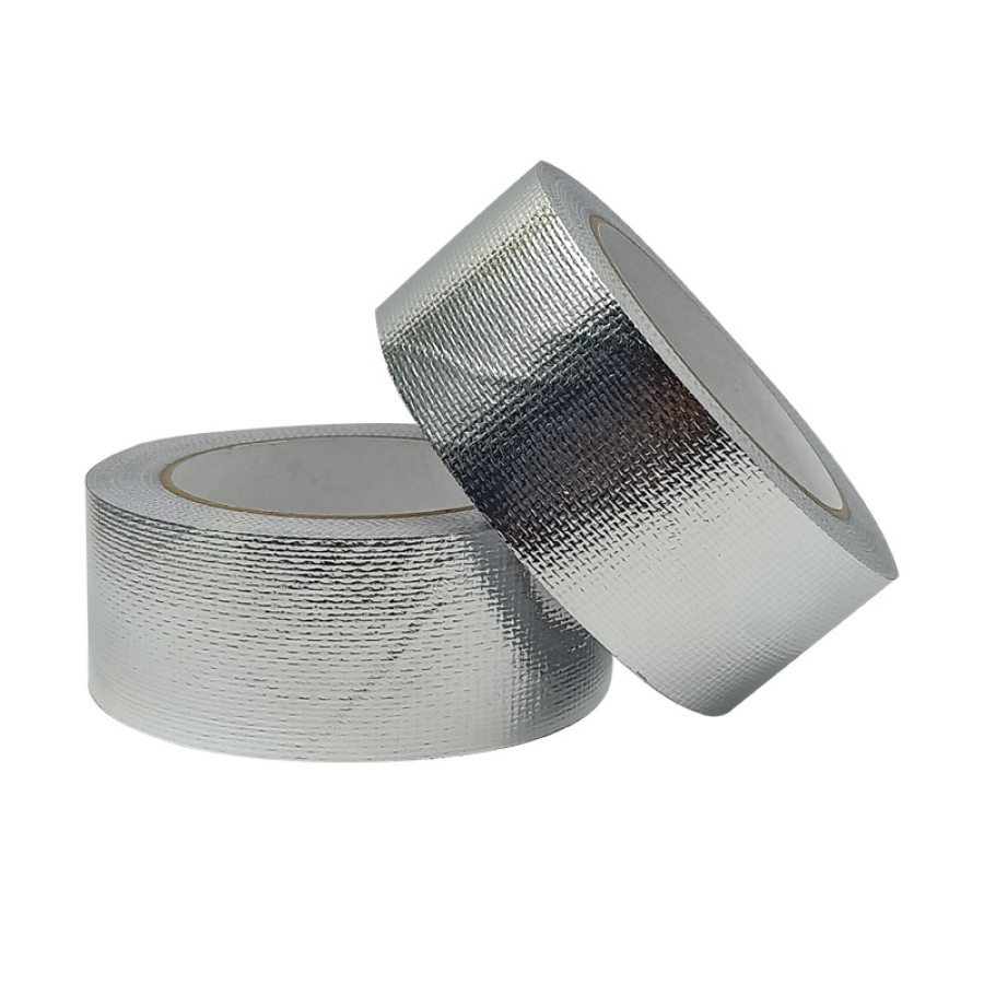 

Glass Fiber Aluminum Foil Tape Thickened Flame Retardant High Temperature Resistant Waterproof Sunscreen Tear-proof Thermal Insulation Aluminum Foil Tape Tin Foil Paper