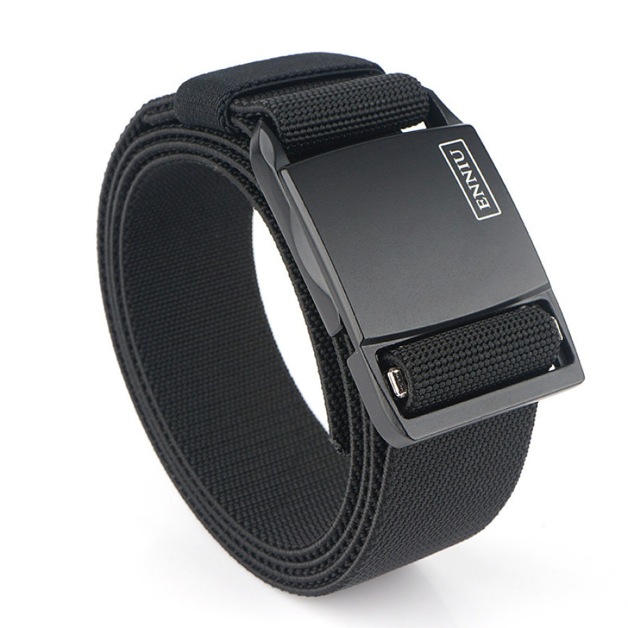 

Zinc Alloy Magnetic Buckle Tooling Canvas Belt