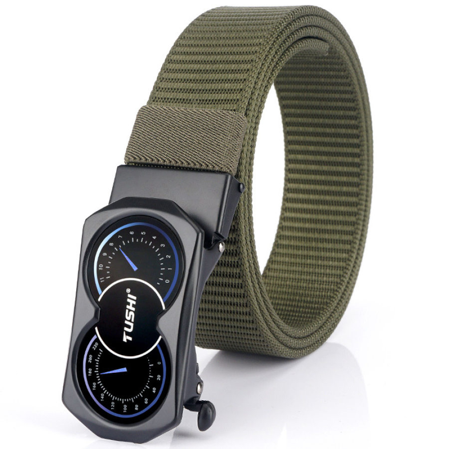 

Men's Casual Automatic Buckle Nylon Car Belt
