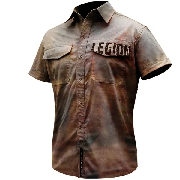 Mens Outdoor Tear-resistant Tactical Shirt - Kalesafe.com 