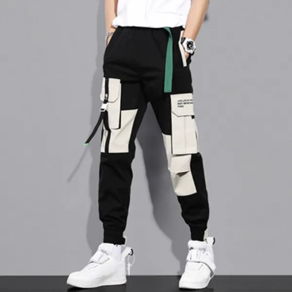 Casual Patchwork Pocket Pants - Honeylop.chimpone.com 