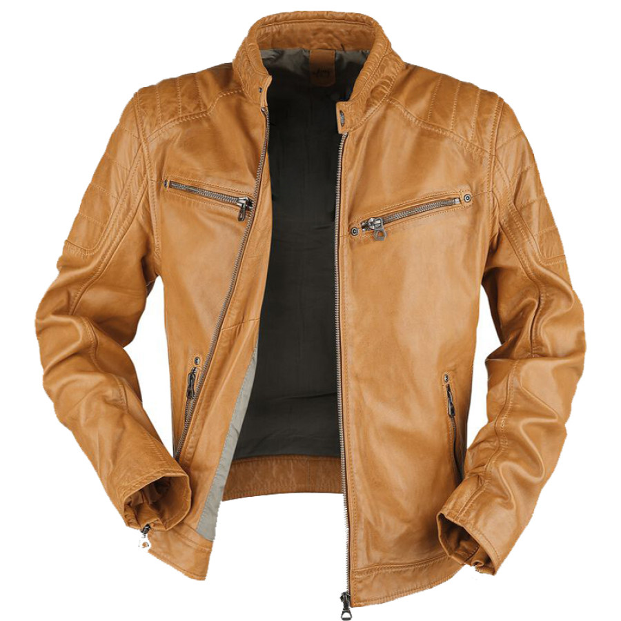 

GB Derry Laorv Leather Motorcycles Jacket