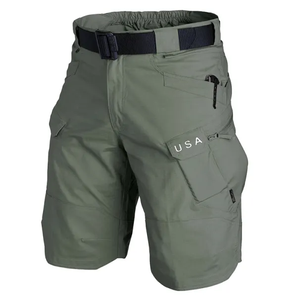 Men's Outdoor American Elements Tactical Sports Training Shorts - Kalesafe.com 