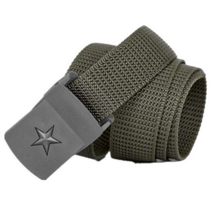 Men's Outdoor Tactical Star Braided Belt