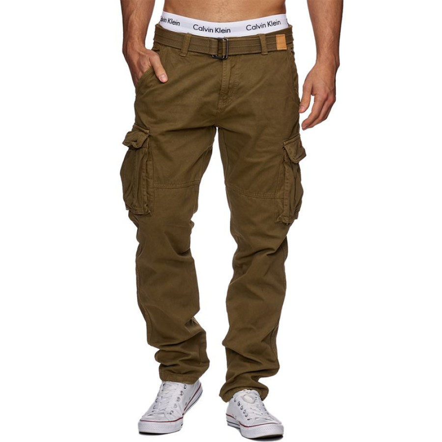 

Men's Outdoor Tactical Pocket Pants