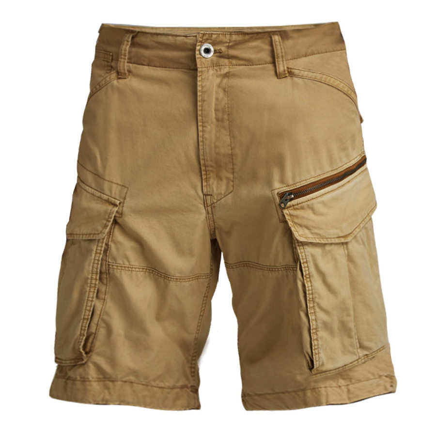 

Men's Outdoor Zip Relaxed Cargo Shorts