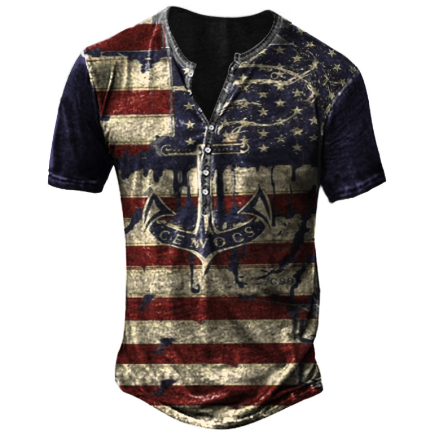 

Men's American Flag T-Shirt
