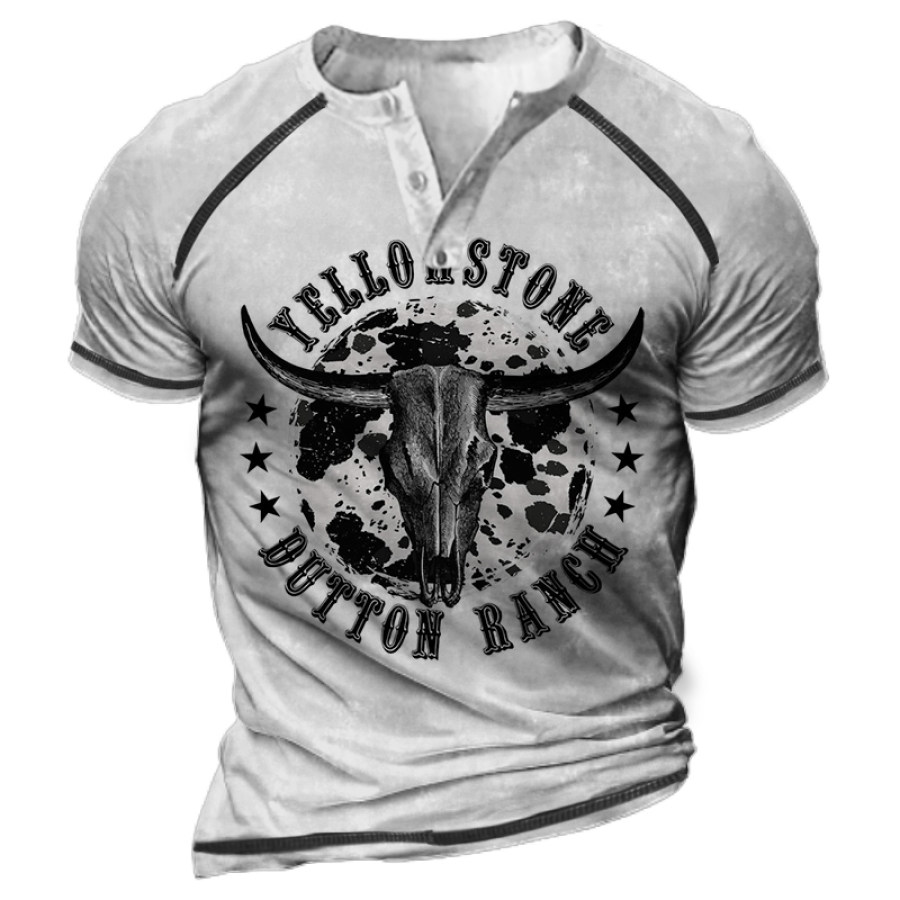 

Men's Yellowstone Park Print T-Shirt