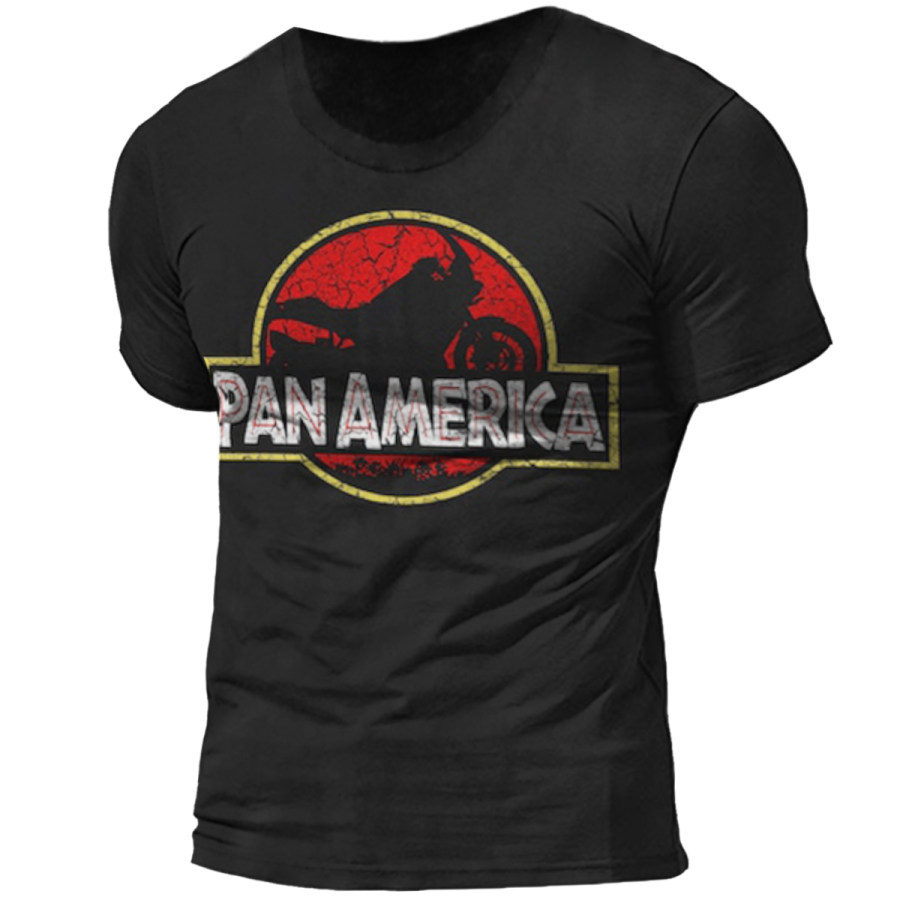 

Men's Vintage PAN AMERICA Short Sleeve T-Shirt