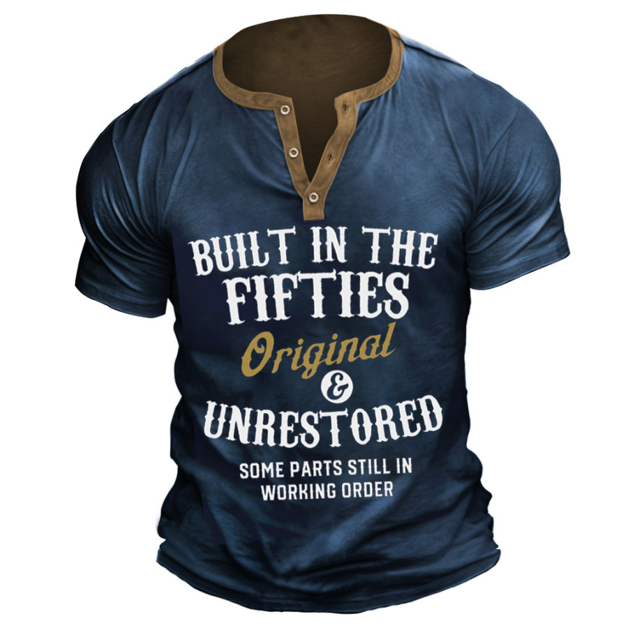 

Built In The Fifties Printed T-shirt For Men