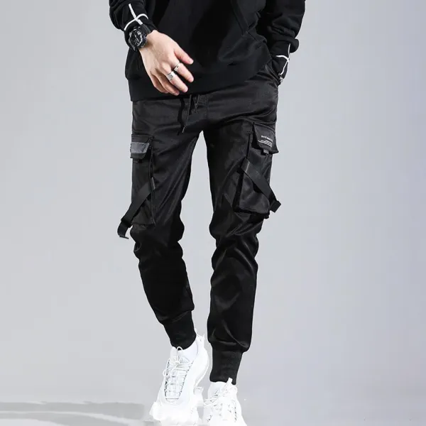 Pocket Zip Casual Cargo Pants - Honeylop.chimpone.com 