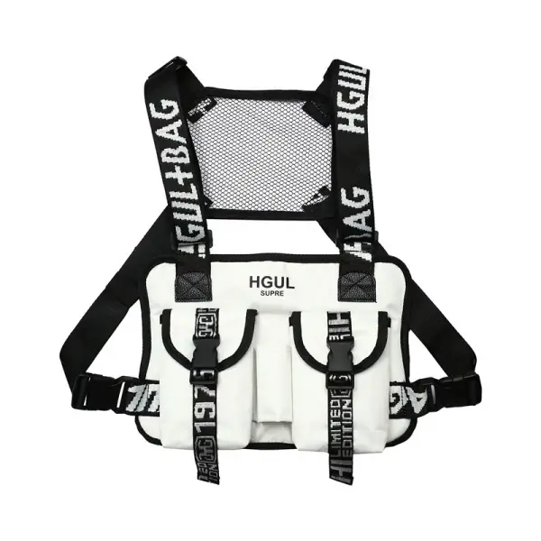 Ins Trend Tooling Backpack Multifunctional Tactical Chest Bag - Blaroken.com 