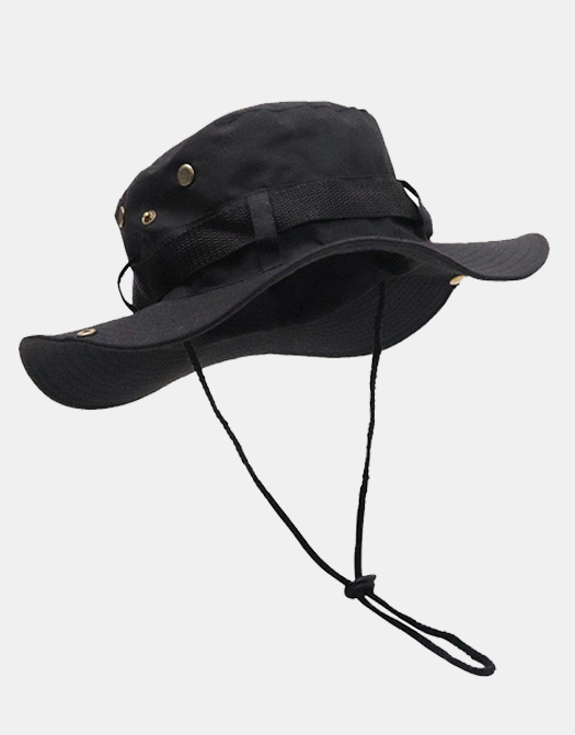 Functional Drawstring Fisherman Hat
