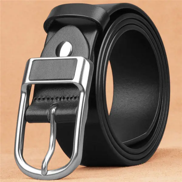 Men's Belt Vintage Pin Buckle Fashion Belt - Kalesafe.com 