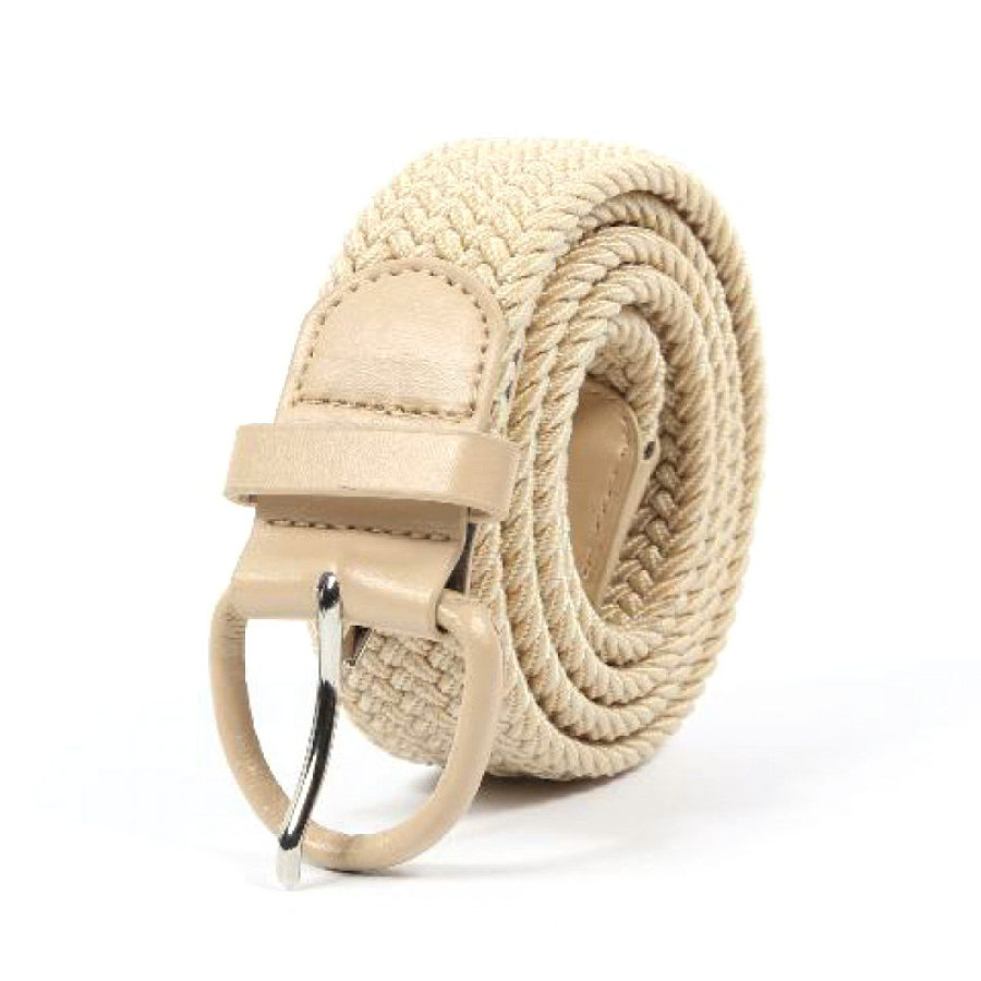 

Ceinture Pour Hommes Ceinture Tressée à La Mode Ceinture En Toile élastique Décontractée