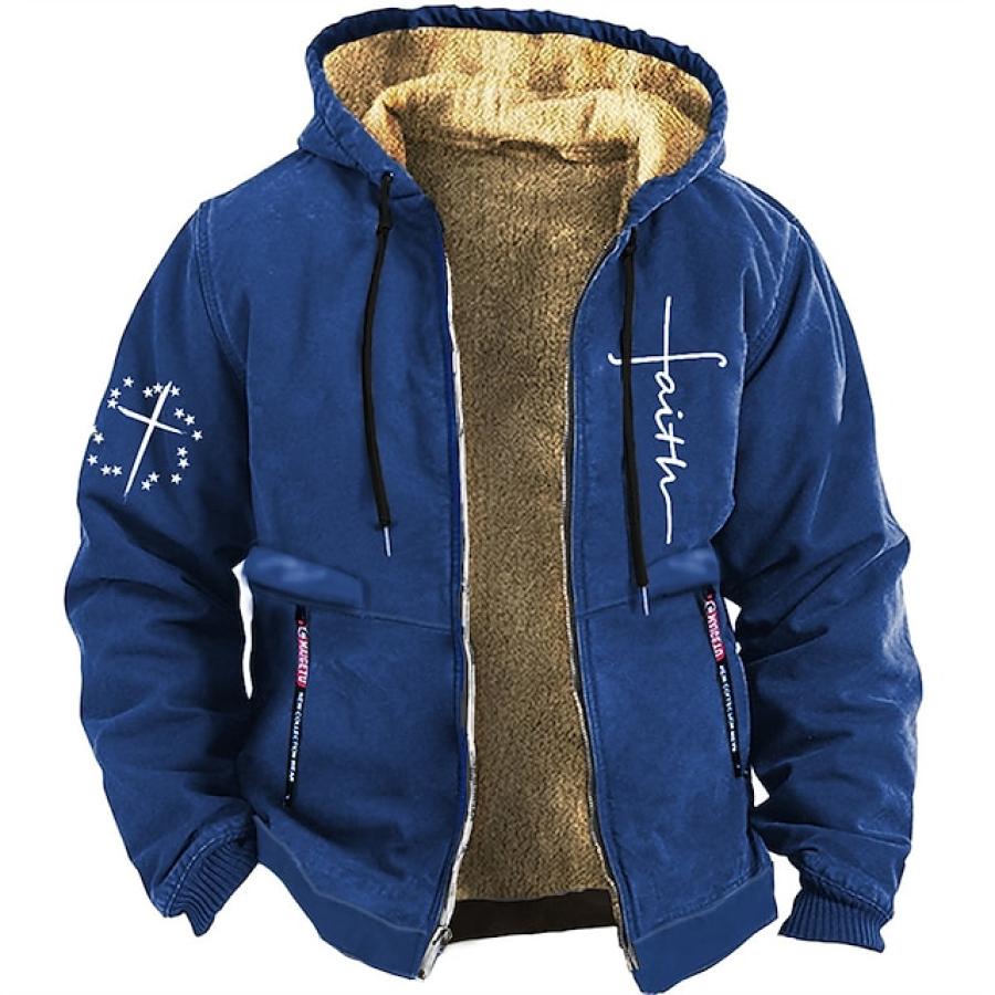 

Sudadera Con Capucha Para Hombre Sudadera Con Capucha Y Cremallera Completa Sudadera Con Capucha Chaqueta Con Capucha De Invierno De Lana