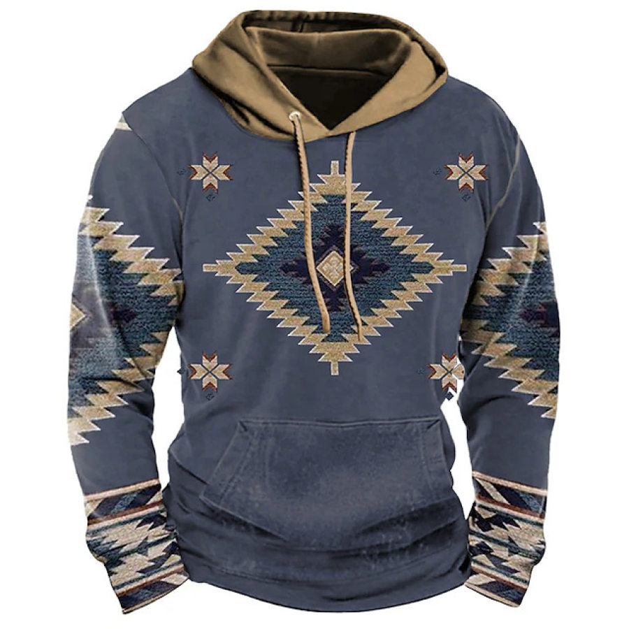 

Felpa Con Cappuccio Pullover Con Stampa 3D Stampa Streetwear A Maniche Lunghe Da Uomo