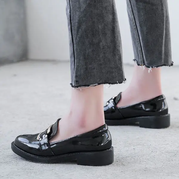 Women's Leather Low Heels - Mercadolibreweb.com 