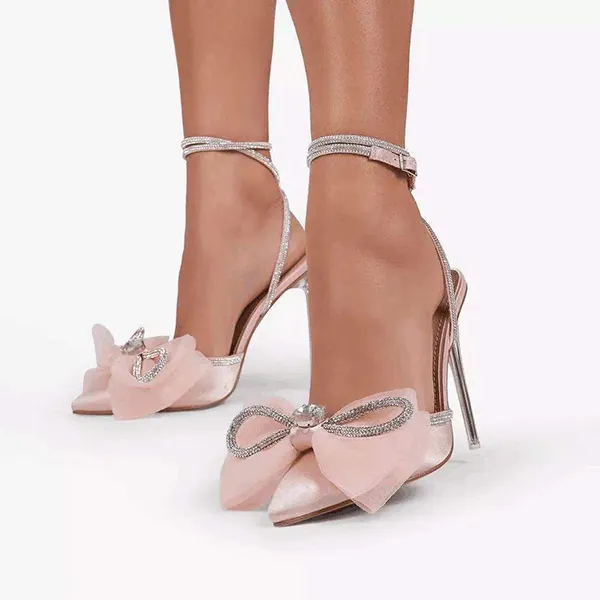 Women's Stylish Bows Pointed Heels - Mercadolibreweb.com 