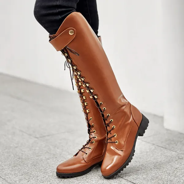 Women's Fashion Flat Boots - Mercadolibreweb.com 