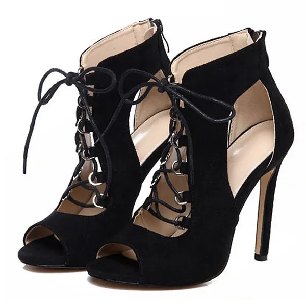 Women's Sexy Serpentine Strappy High-heeled Sandal - Mercadolibreweb.com 