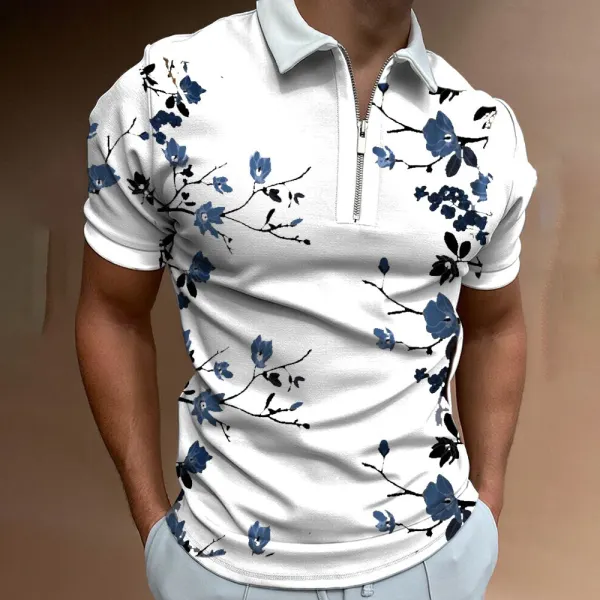 Trendy Full-screen Casual Printed High-end Shirt - Chrisitina.com 