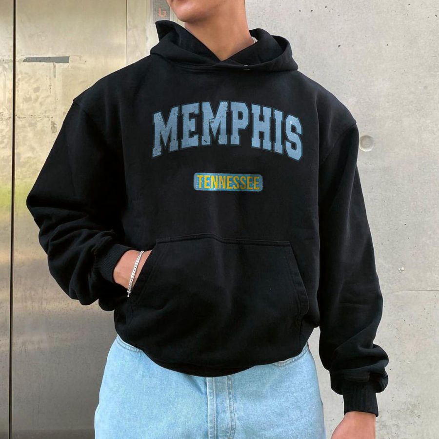 

Men's Retro MEMPHIS Oversized Hoodie