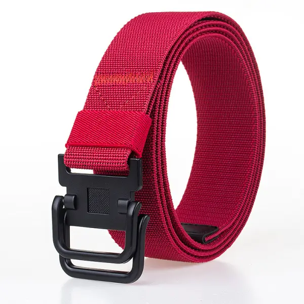 Double Loop Stretch Nylon Tactical Belt - Orienbest.com 