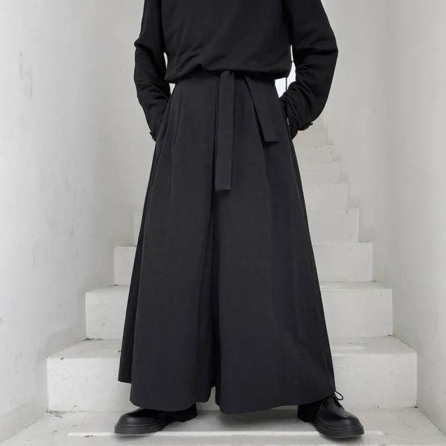 

Functional Wind Dark Samurai Japanese Hakama