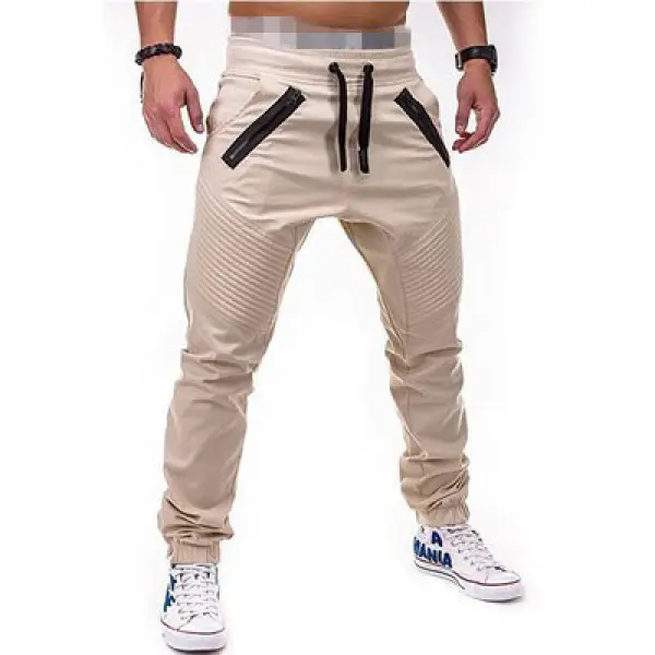 Men's Cargo Jogger Pants Tactical Cargo Multiple Pockets Full Length Casual Inelastic Outdoor Pants - Kalesafe.com 