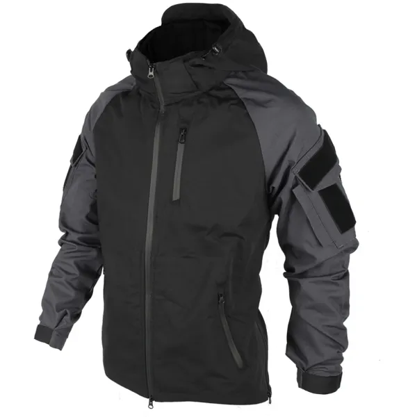 Men's Outdoor Windproof Wear-resistant Color Matching Jacket - Mosaicnew.com 