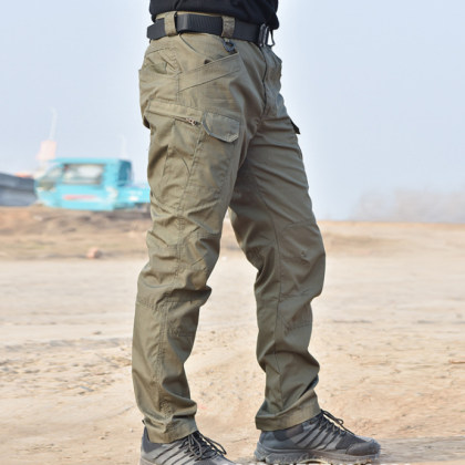 Outdoor Tactical Pants Army Fan  Multi-Pocket Combat Pants
